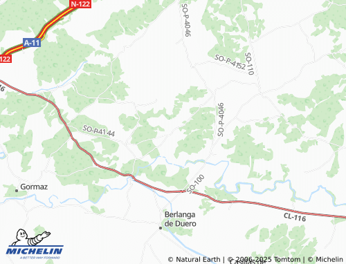MICHELIN Tajueco map - ViaMichelin