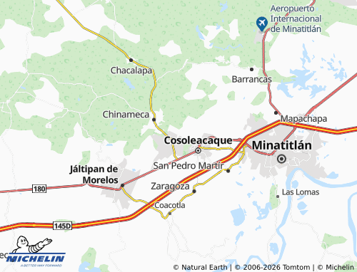 Mapa MICHELIN San Román - ViaMichelin