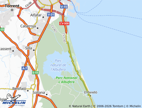 Mappa MICHELIN Les Gavines - ViaMichelin