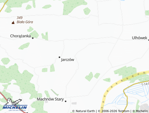 Mapa MICHELIN Jurów - ViaMichelin
