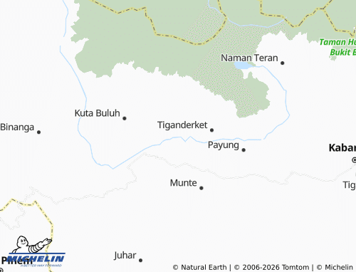 MICHELIN Jandi Meriah map - ViaMichelin