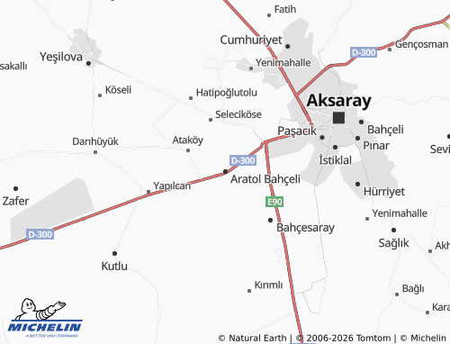 Mappa MICHELIN Aratol Bahçeli - ViaMichelin