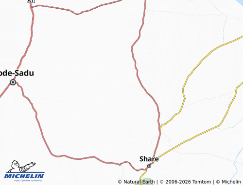 Mappa MICHELIN Gbagota - ViaMichelin