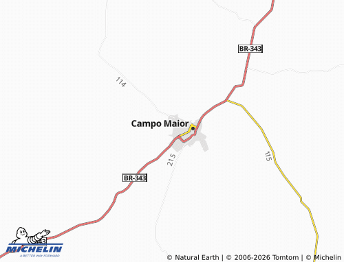 Mappa MICHELIN Recreio - ViaMichelin
