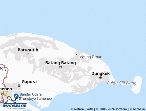 Mapa MICHELIN Legung Barat - ViaMichelin