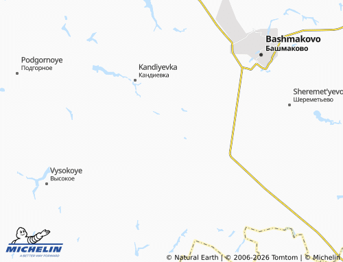 MICHELIN-Landkarte Nikolayevka - ViaMichelin