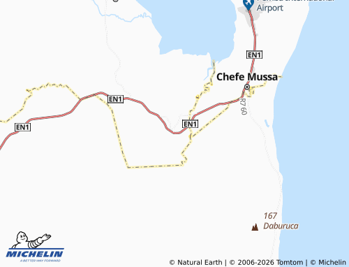 MICHELIN Miezi map - ViaMichelin