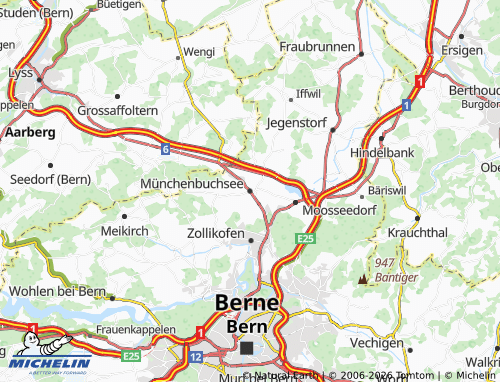 Mapa MICHELIN Münchenbuchsee - ViaMichelin