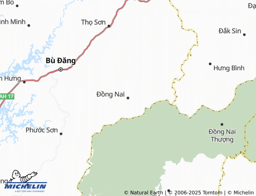 MICHELIN Đồng Nai map - ViaMichelin