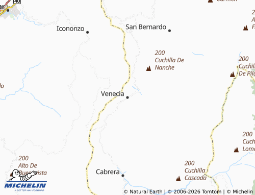 Mapa MICHELIN Venecia - ViaMichelin