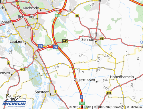 MICHELIN Müllingen map - ViaMichelin