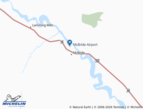 Mapa MICHELIN McBride - ViaMichelin