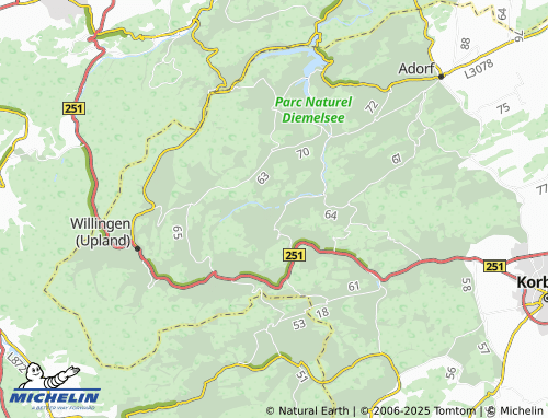 Carte MICHELIN Hemmighausen - ViaMichelin