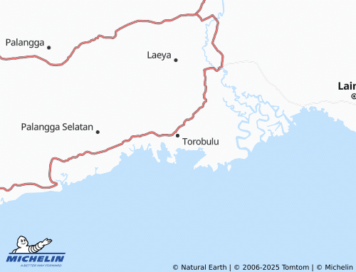 MICHELIN Torobulu map - ViaMichelin