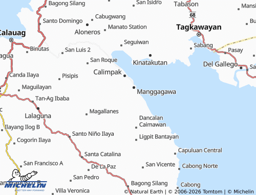 MICHELIN Manggalang map - ViaMichelin