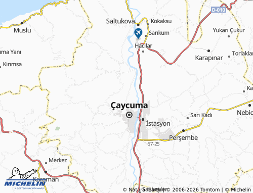 MICHELIN Veliköy map - ViaMichelin