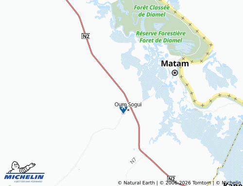 MICHELIN Legui map - ViaMichelin