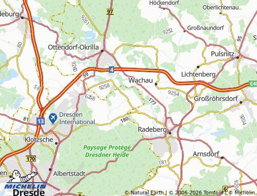 Mapa MICHELIN Schönborn - ViaMichelin