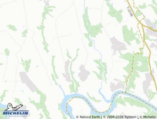 MICHELIN Mala Shchurka map - ViaMichelin