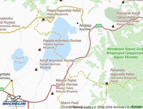 MICHELIN Peraia map - ViaMichelin