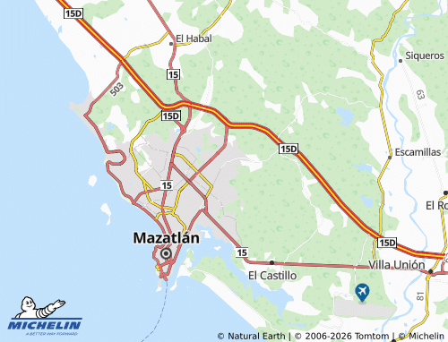 Mappa MICHELIN Rinconada del Valle - ViaMichelin