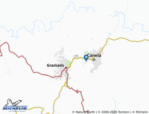 MICHELIN Carniel map - ViaMichelin