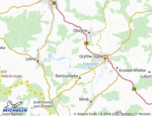 MICHELIN Zapusta map - ViaMichelin