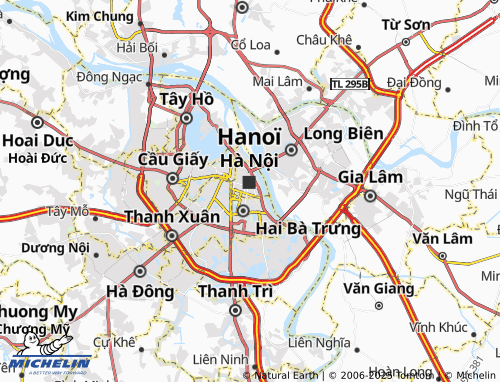 MICHELIN Hàng Bài map - ViaMichelin