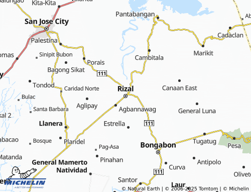 MICHELIN Rizal map - ViaMichelin