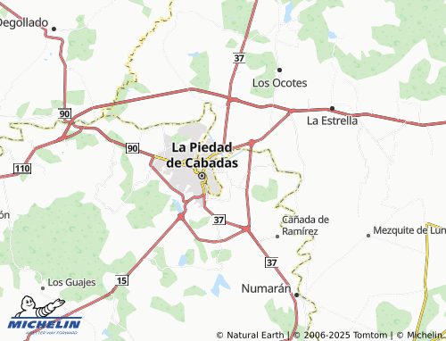 MICHELIN Río Grande map - ViaMichelin
