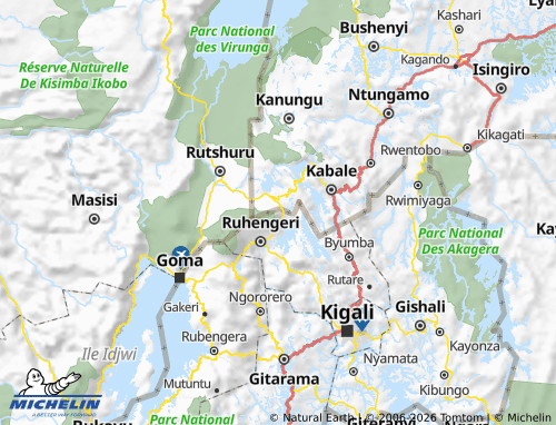 Mapa MICHELIN Burera - ViaMichelin