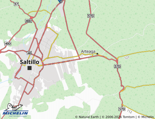 Mappa MICHELIN Gas Daniel - ViaMichelin