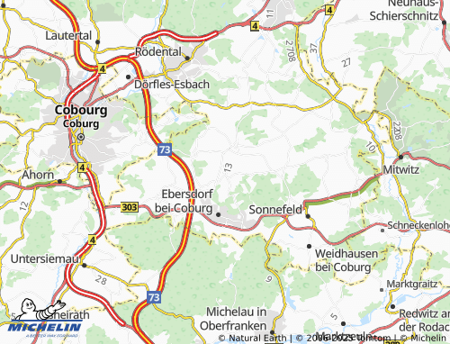 MICHELIN-Landkarte Großgarnstadt - ViaMichelin