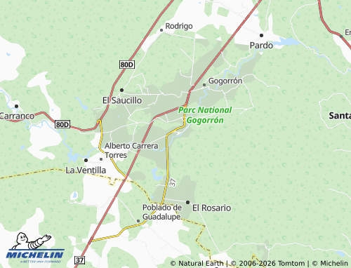 Mappa MICHELIN Colinas del Rey - ViaMichelin