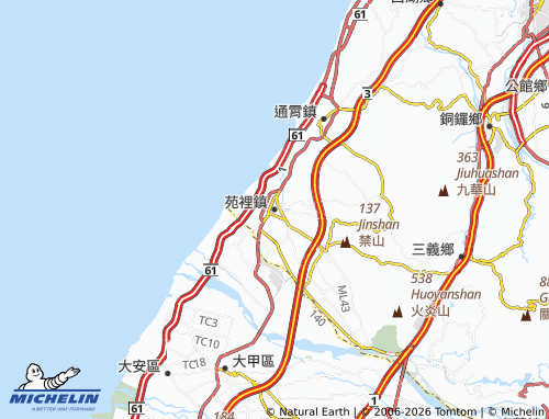 Mappa MICHELIN yuan li zhen - ViaMichelin
