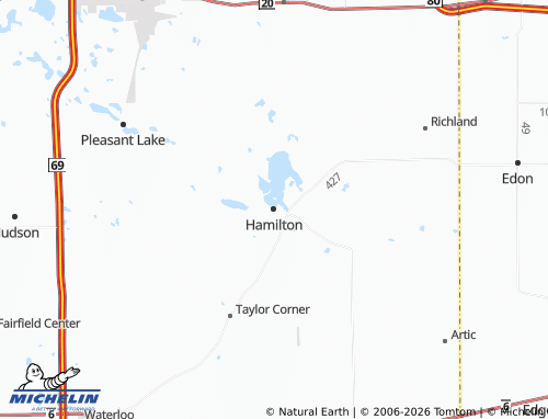 Mappa MICHELIN Hamilton - ViaMichelin