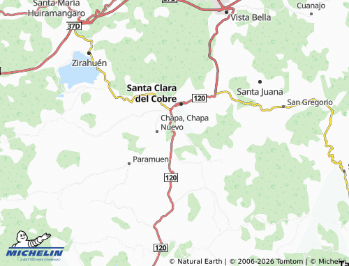 MICHELIN Cungo map - ViaMichelin