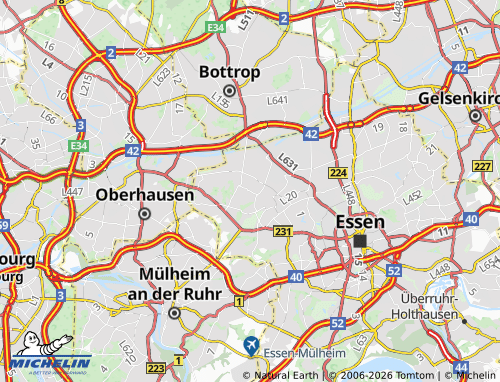 MICHELIN Gerschede map - ViaMichelin