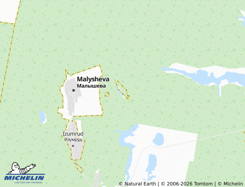 MICHELIN-Landkarte Shameyskiy - ViaMichelin