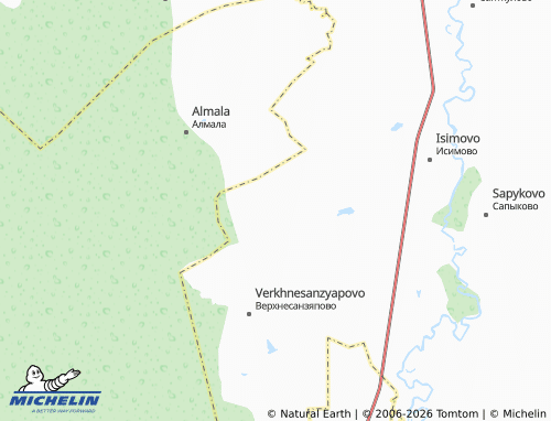 MICHELIN-Landkarte Tangaur - ViaMichelin