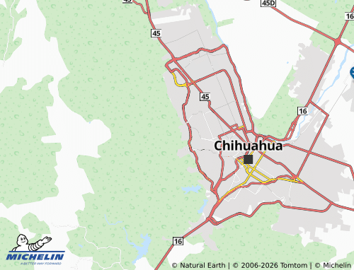 Mappa MICHELIN Bosques de San Francisco - ViaMichelin