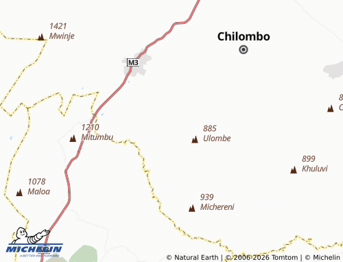 Mappa MICHELIN Magomera - ViaMichelin