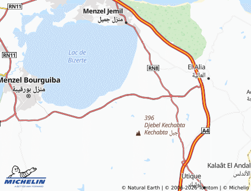 Carte MICHELIN Douar Jouaouda - ViaMichelin