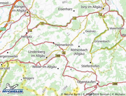Mapa MICHELIN Riedhirsch - ViaMichelin