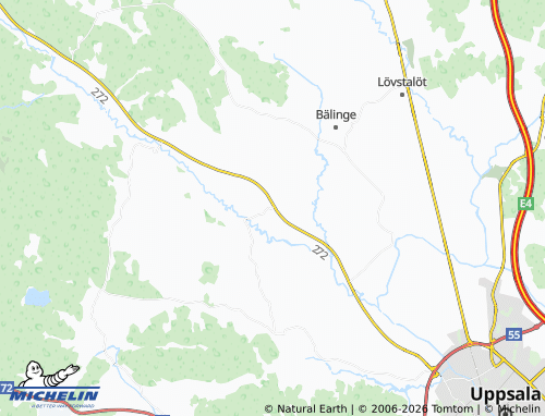 MICHELIN Åkerby map - ViaMichelin
