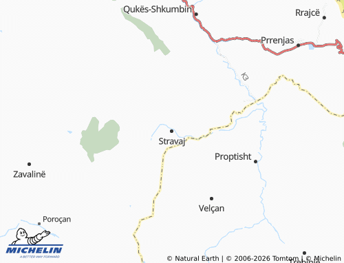 MICHELIN Stravaj map - ViaMichelin