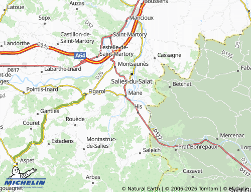 Mappa MICHELIN Mane - ViaMichelin