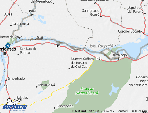 Mappa MICHELIN Berón de Astrada - ViaMichelin