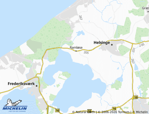 MICHELIN-Landkarte Ramløse Søkrog - ViaMichelin