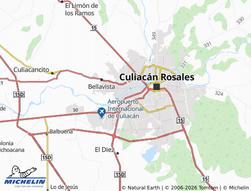 Mapa MICHELIN Country Álamos - ViaMichelin